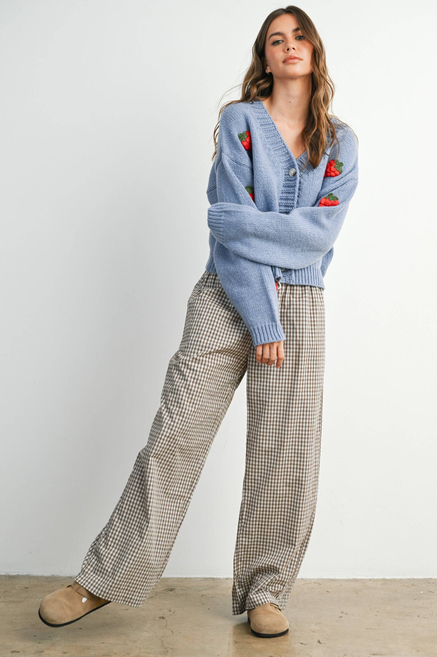 BUTTERMELON - Loose-Fit Adjustable Tie-Front Pants