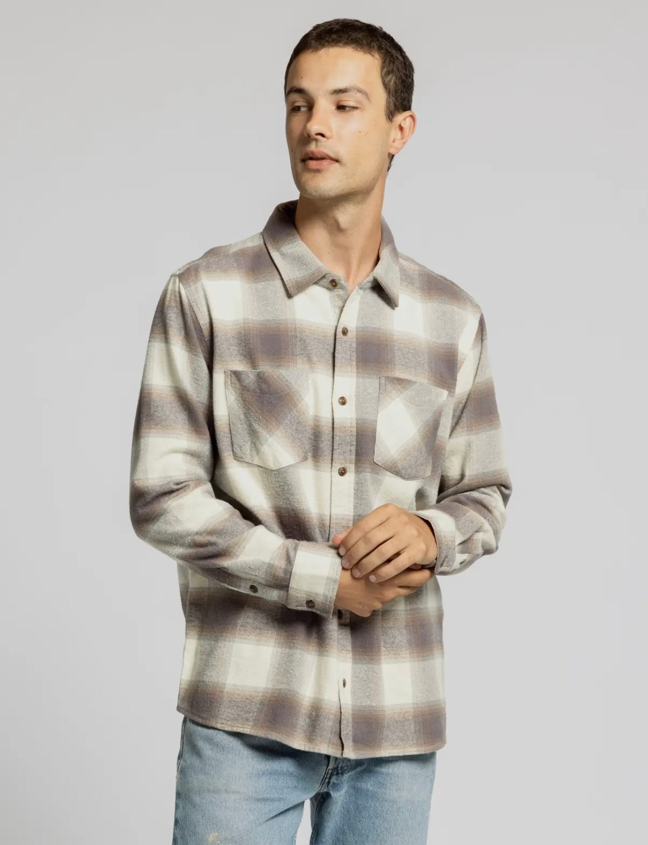Thread + Supply Men’s redwoods flannel