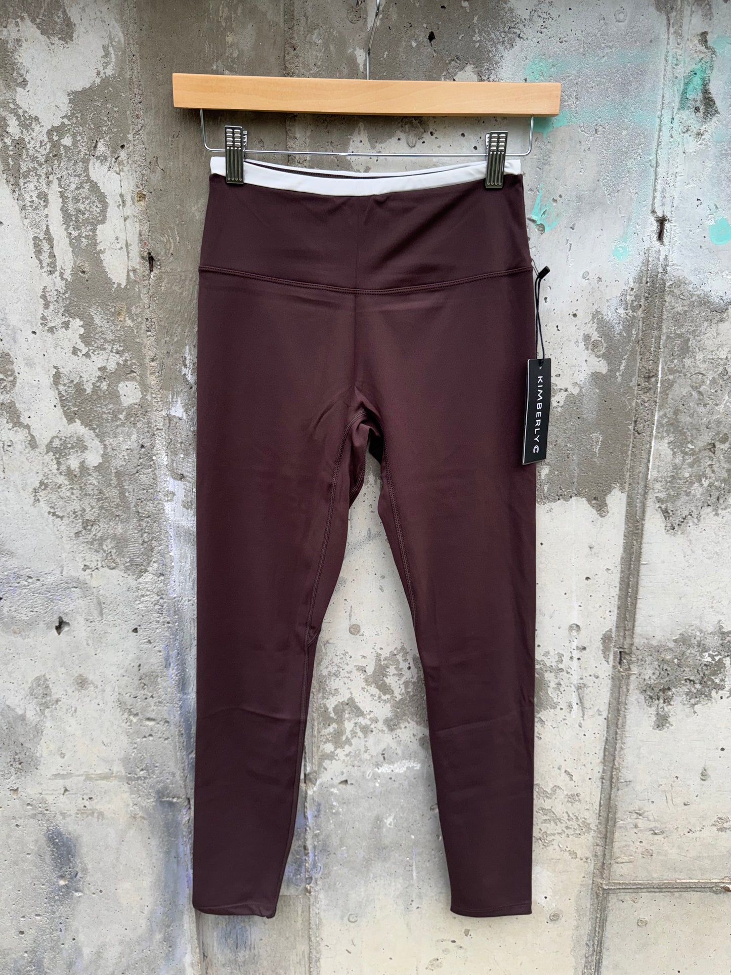 Kimberly C - Chocolate/White Leggings