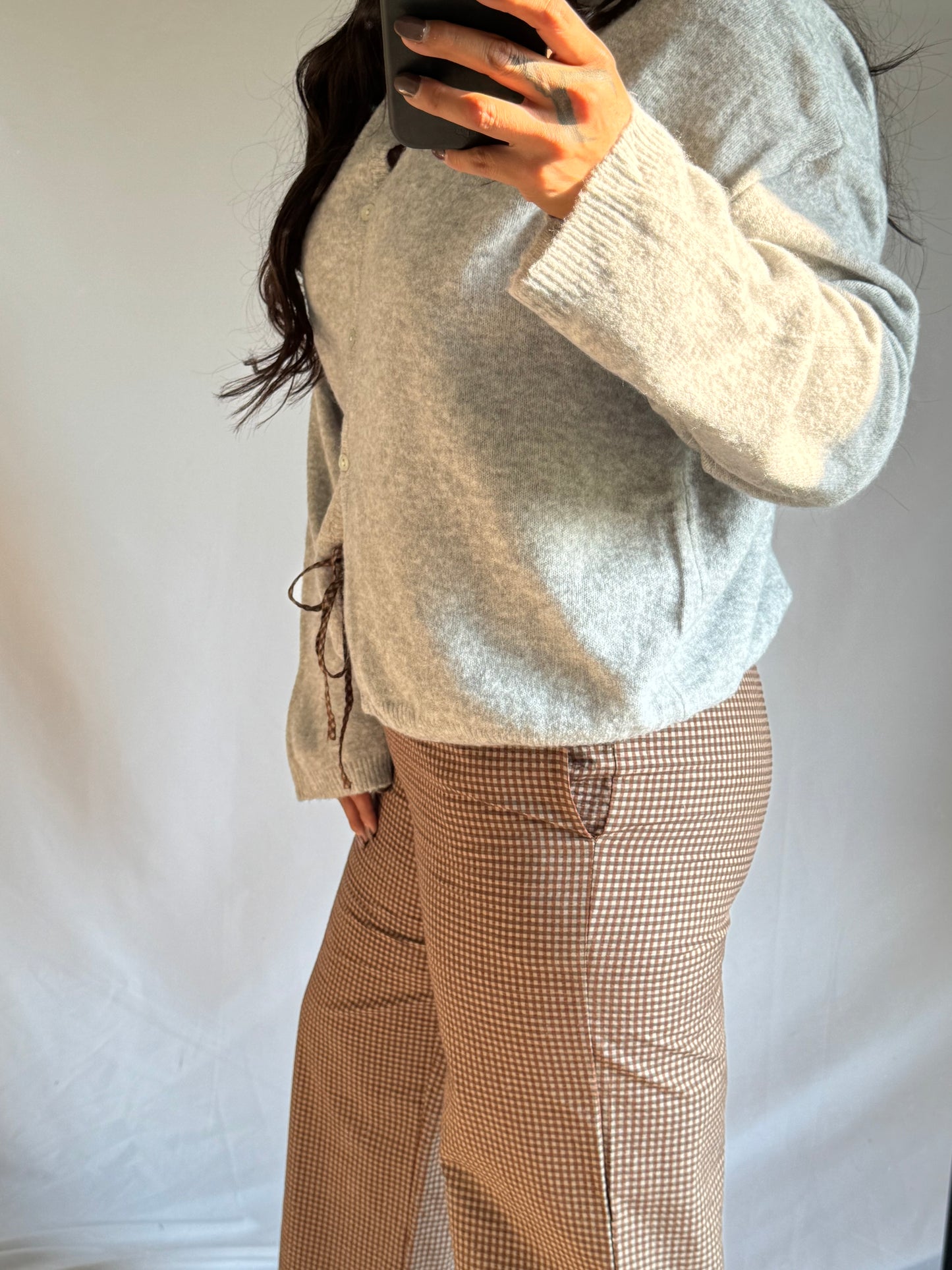 Meant To Be Long Sleeve Crew Neck sweater lightweight cardigan