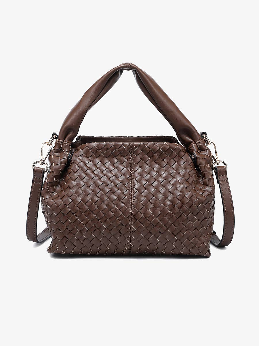 Jen & Co. - Charity Woven Crossbody Bag