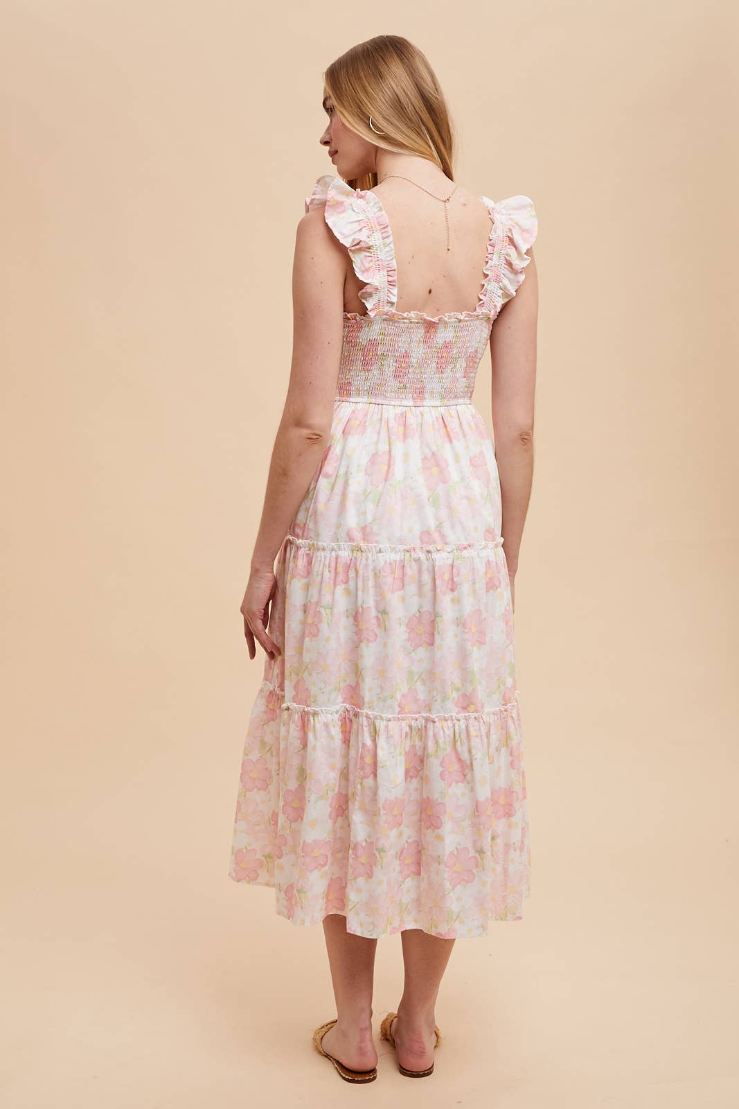 In Loom - SMOCKED COTTON MAXI DRESS