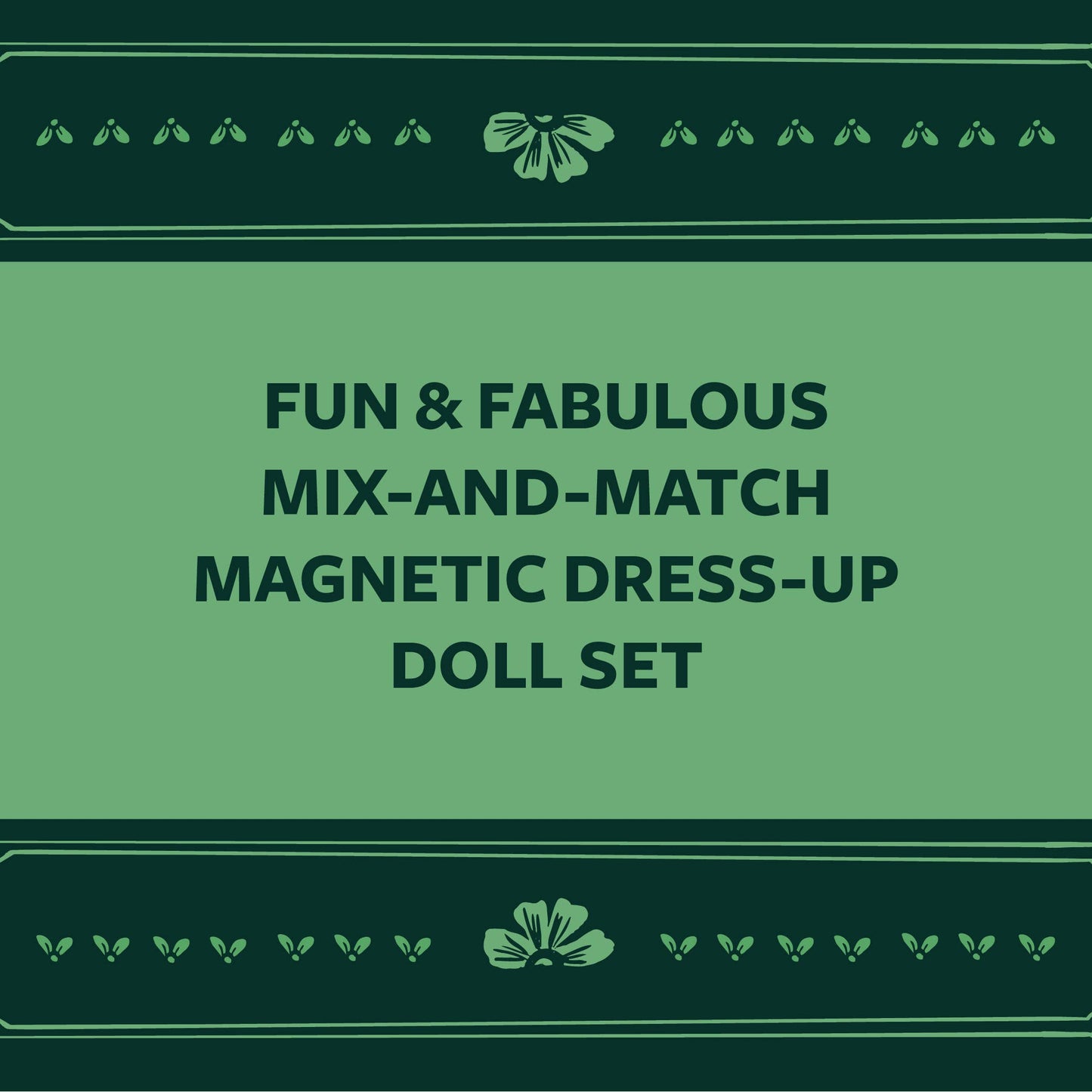 Chronicle Books - Fearless Fashion Magnetic Dolls