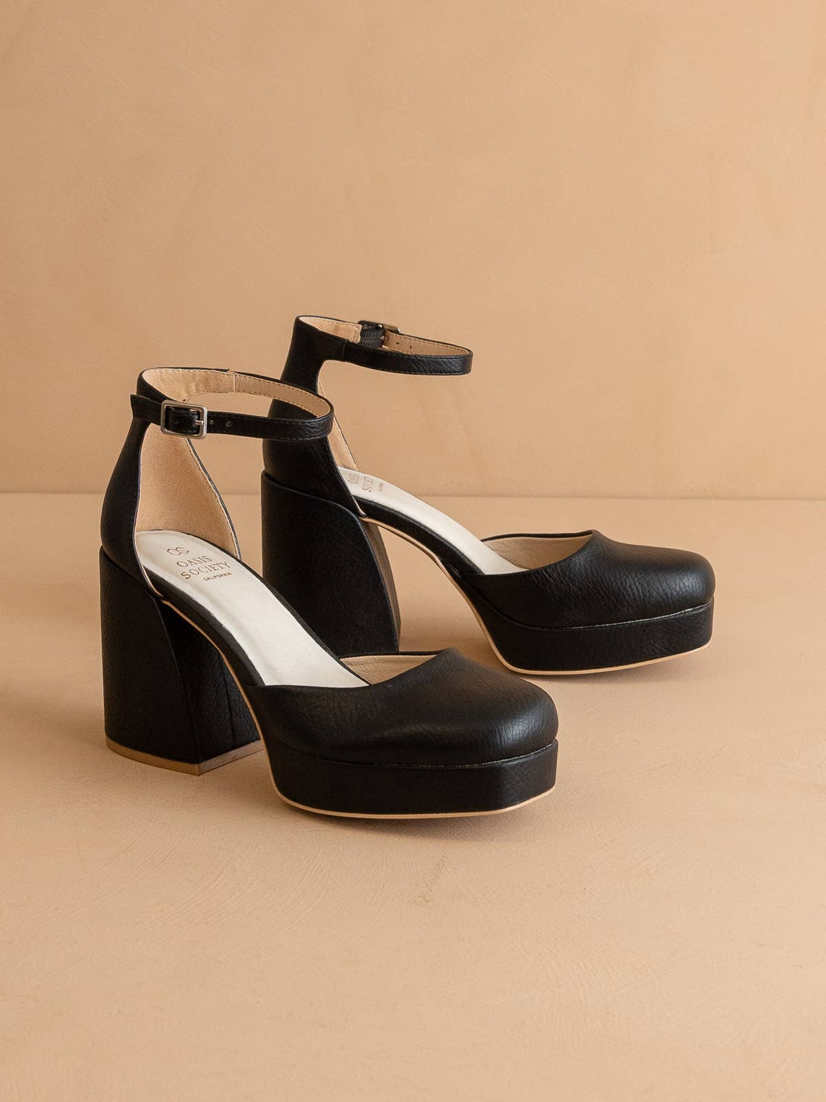 OASIS SOCIETY - The Oslo Black | Chunky Platform Mary Janes