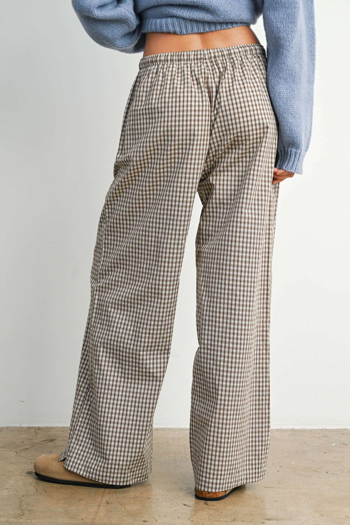 BUTTERMELON - Loose-Fit Adjustable Tie-Front Pants