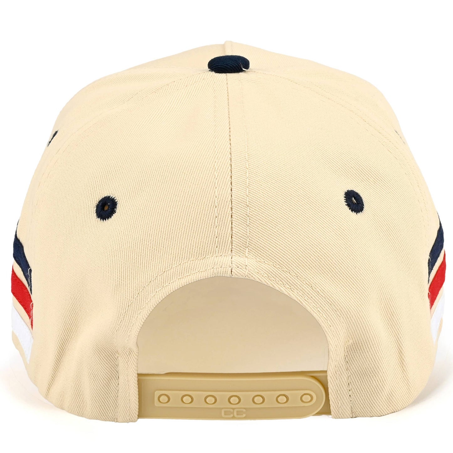 Hana - 3 Lines USA Striped Two Tone Trucker Hat