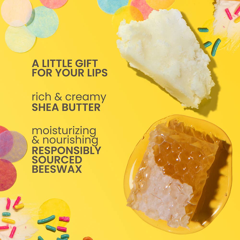 Burt's Bees - Birthday Cake Moisturizing Lip Balm With Beeswax Blister Box