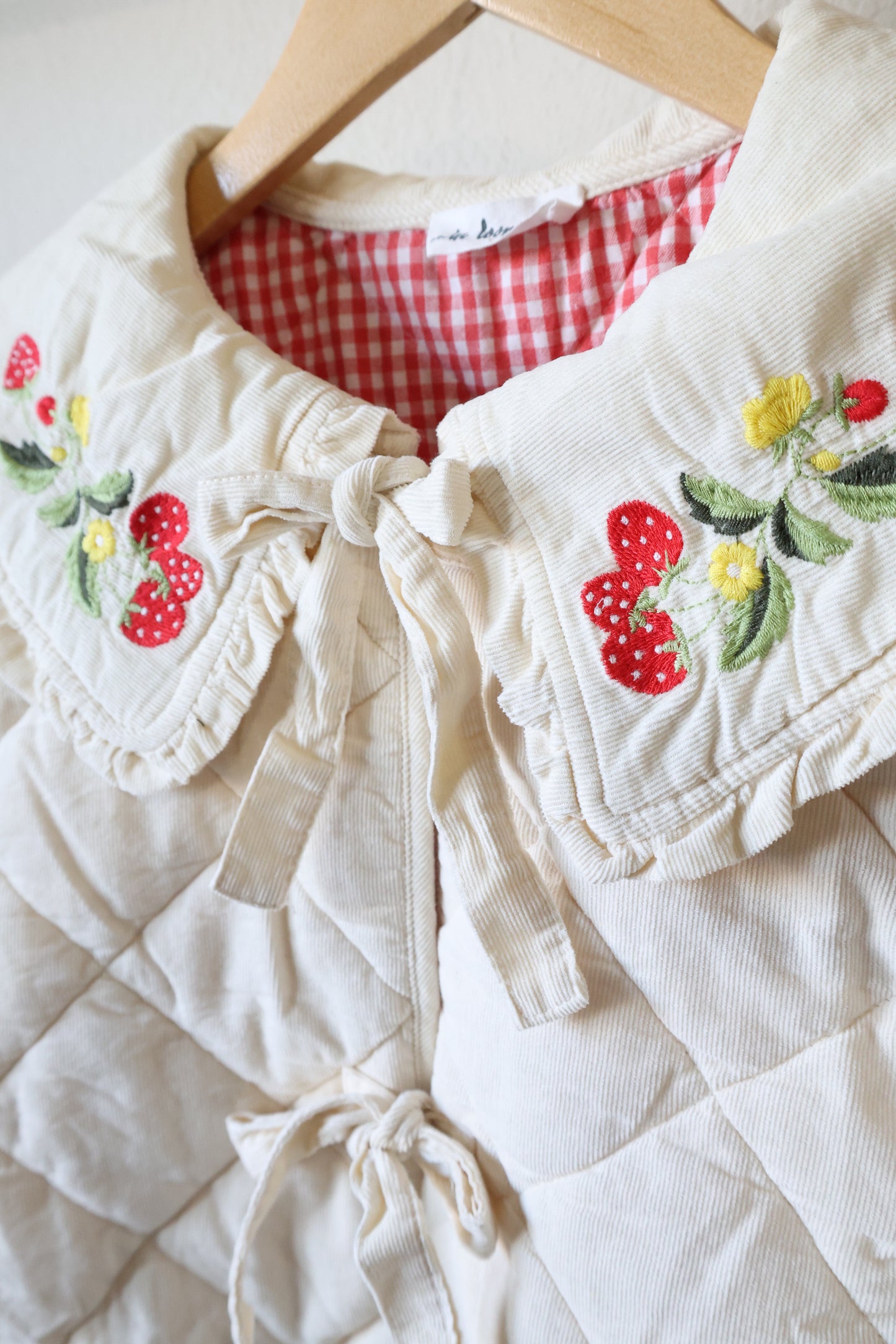In Loom - QUILTED CORDUROY EMBROIDERED JACKET