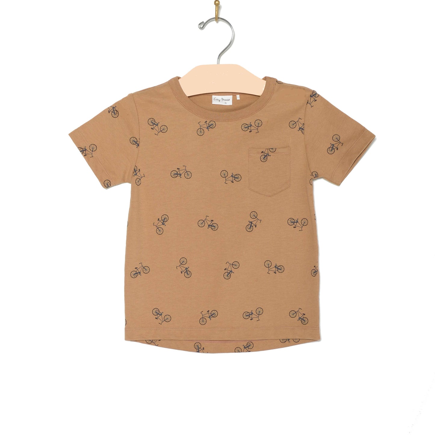 City Mouse Studio - Pocket Tee- Bikes