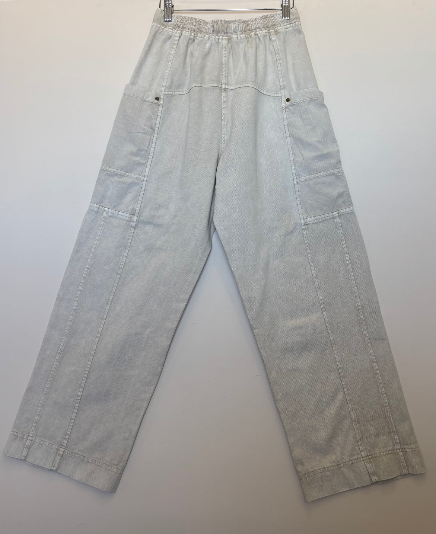 Mustard Seed - Side Pocket Wide Leg Pants w/ Drawstring Waist