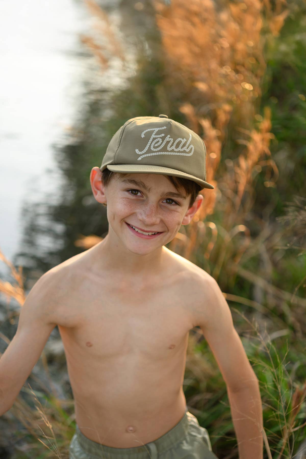 River Road Clothing Company - Feral Snapback Hat (Youth)