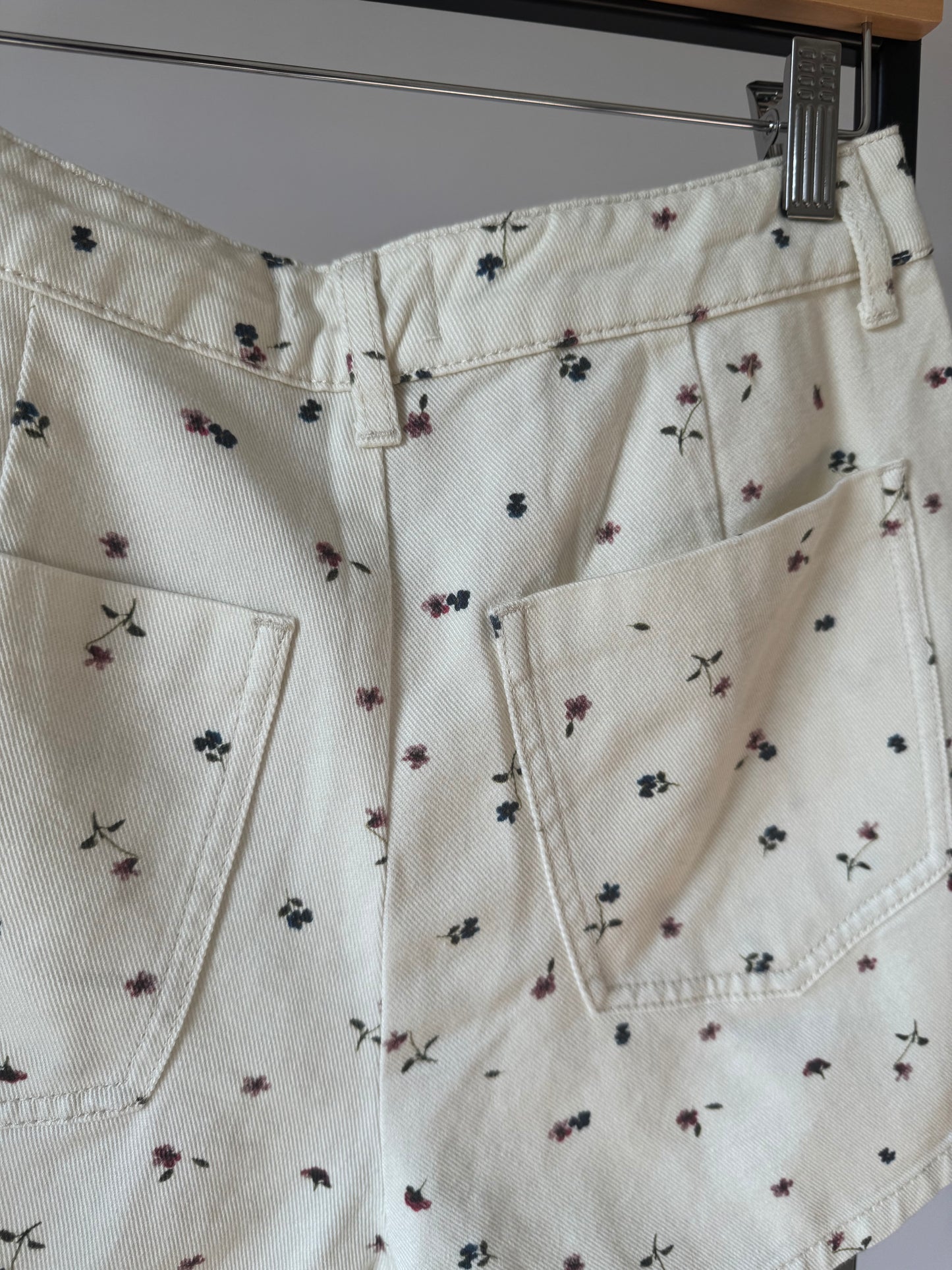 Miou Muse - Micro Floral Wrap Skort