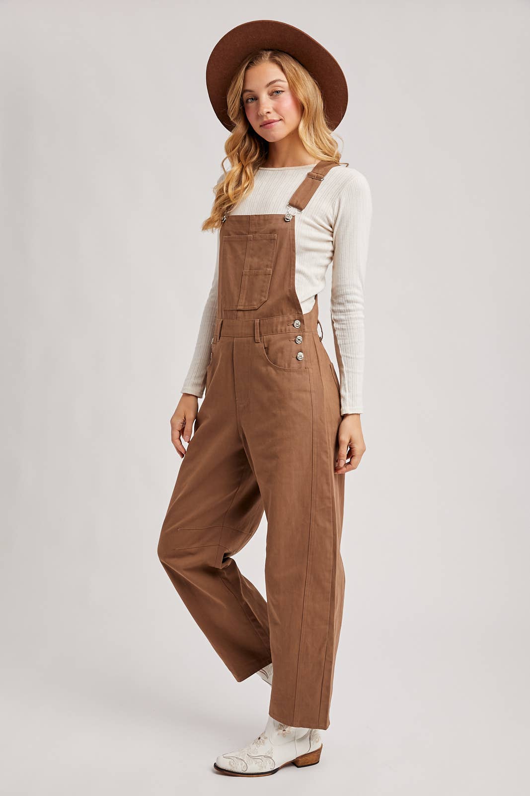 Bluivy - BARREL OVERALLS JUMPSUIT