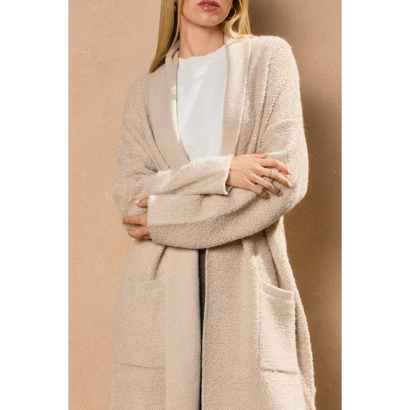 Dress Forum - Open Front Long Cardigan