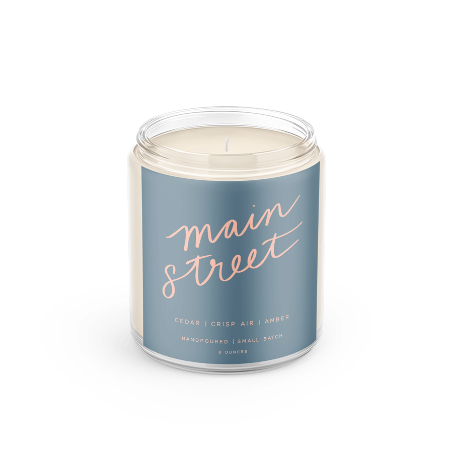 Poured Goods - Main Street - 8oz Soy Candle