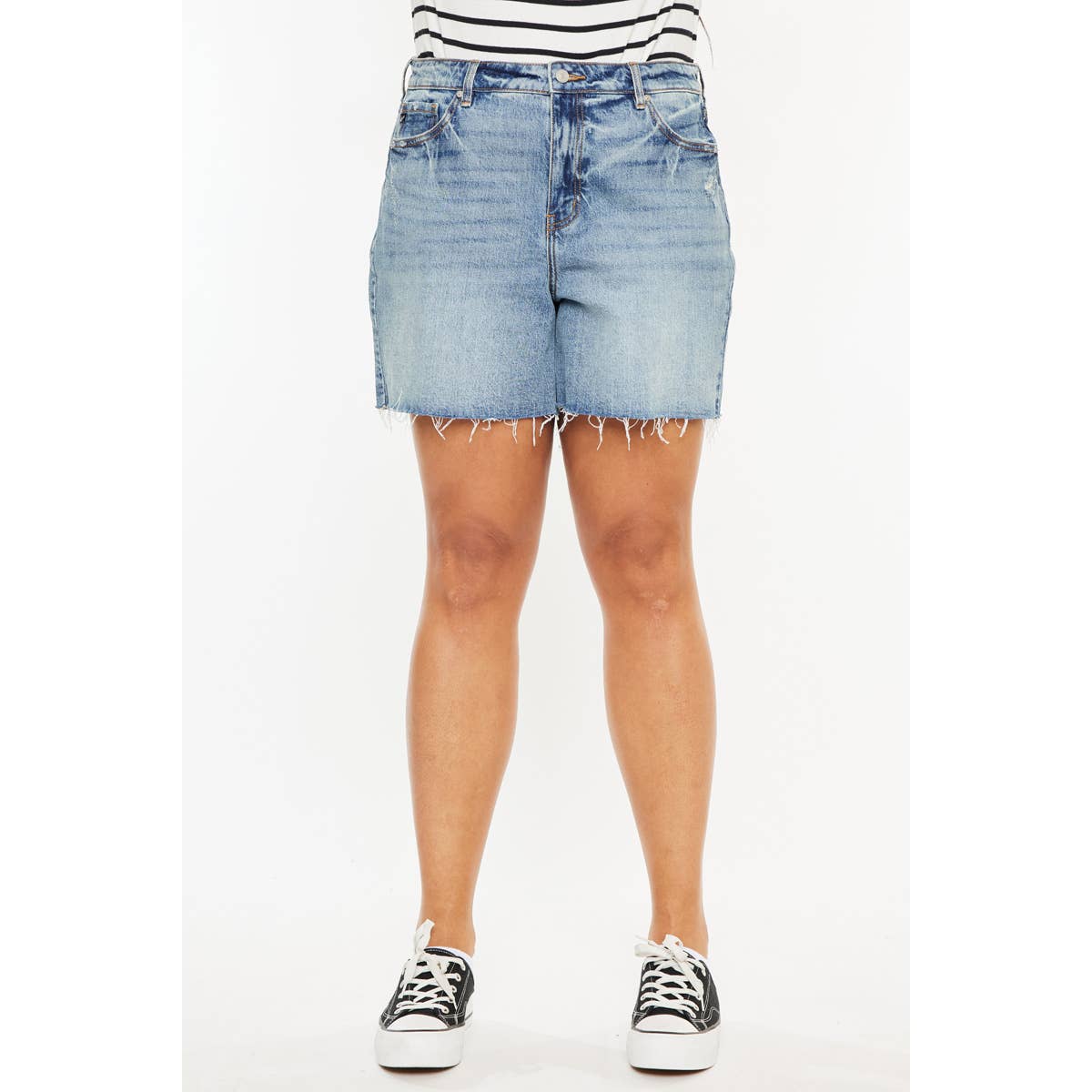 KanCan USA - plus size denim shorts