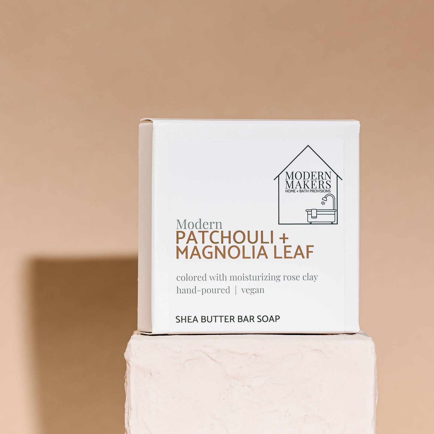 Modern Makers Provisions - Patchouli + Magnolia Leaf bar soap