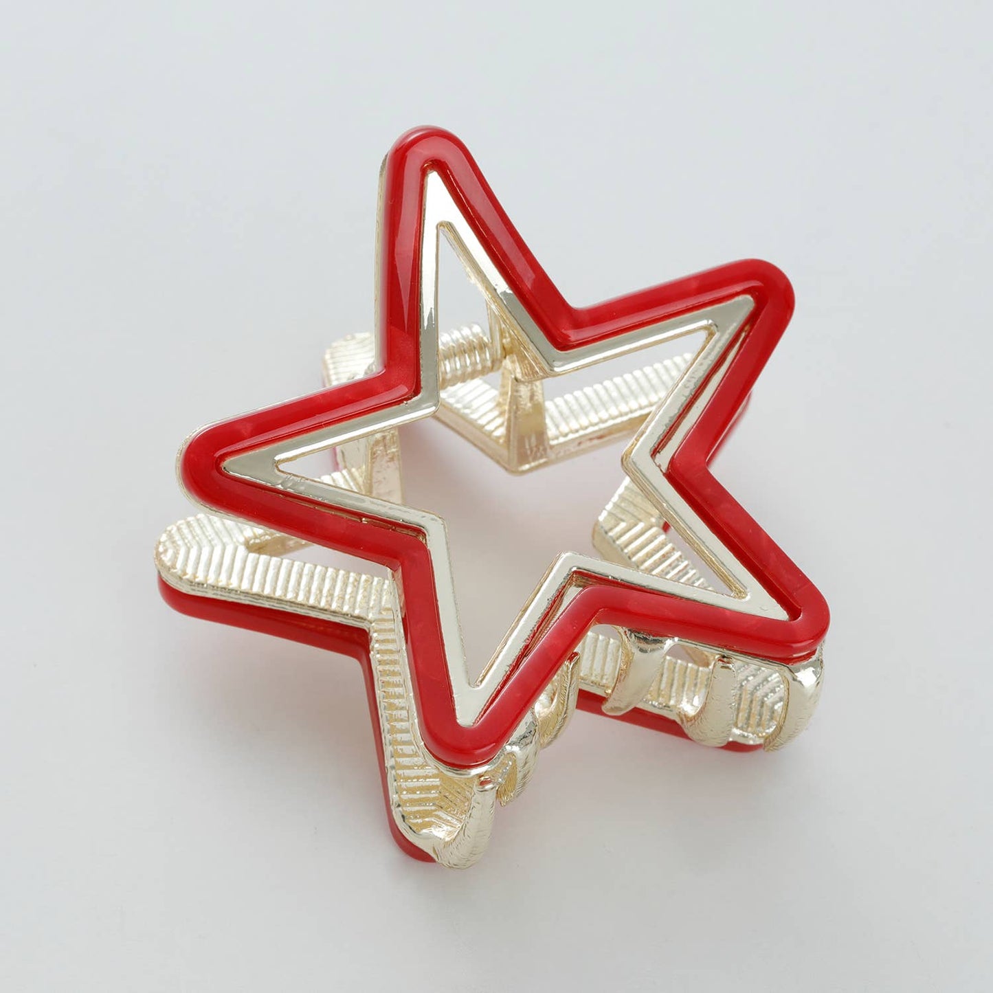 Adorro - Americana Star Metal Claw Clip