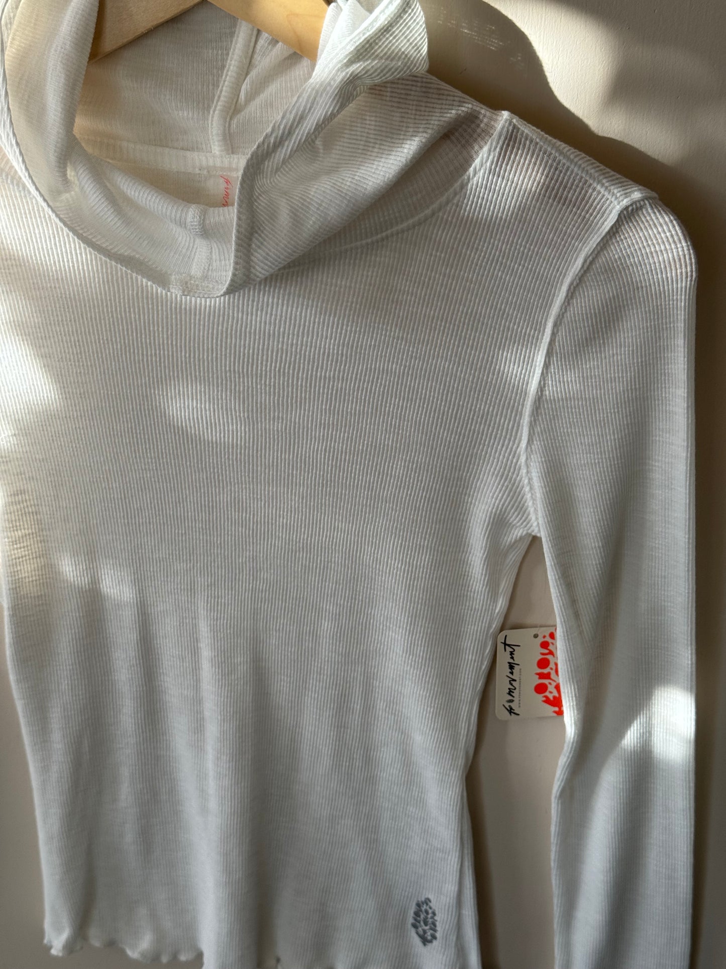Free People Movement Breathe Easy long sleeve hoodie top