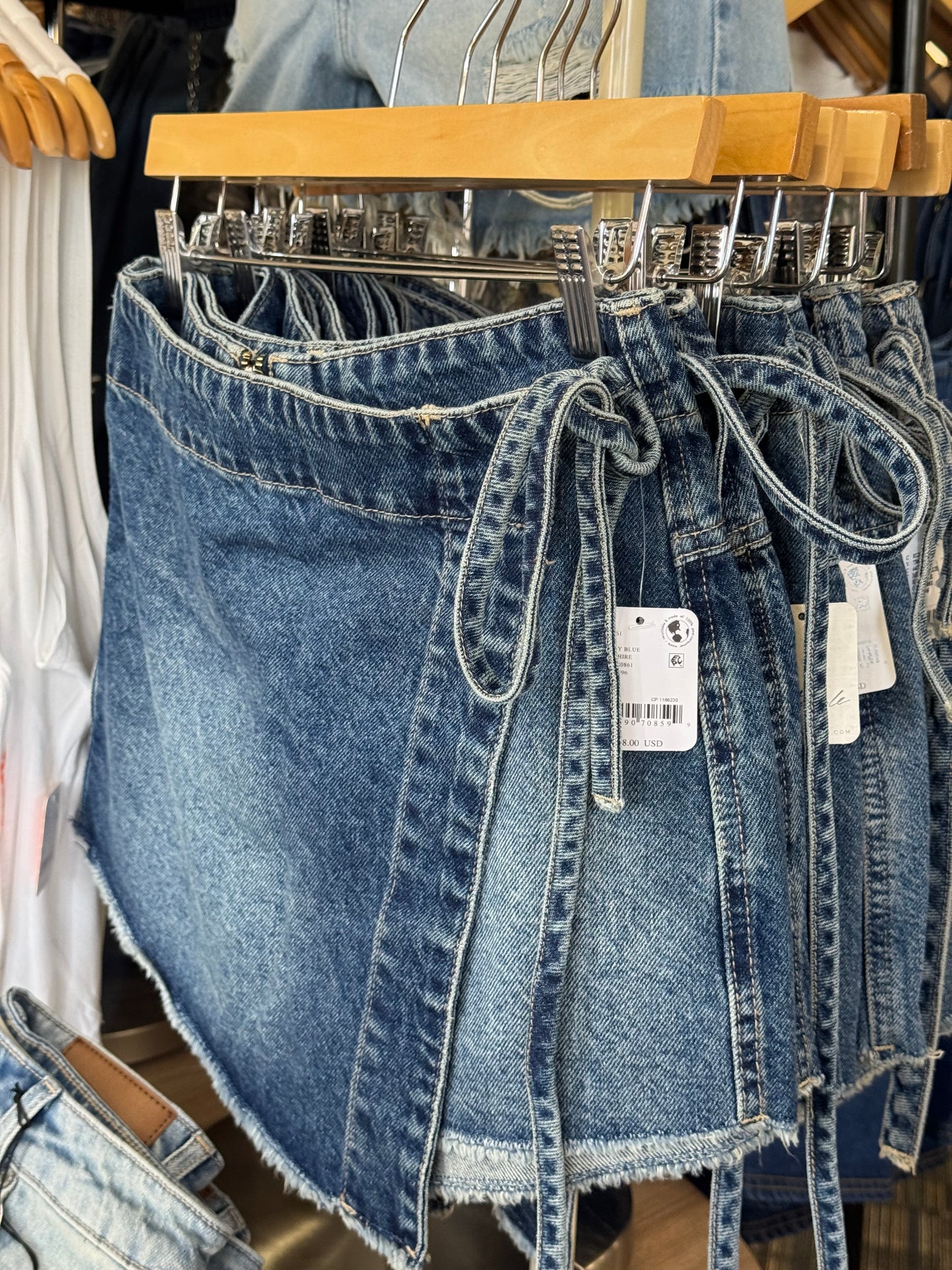 Free People - Emmy Denim Skort