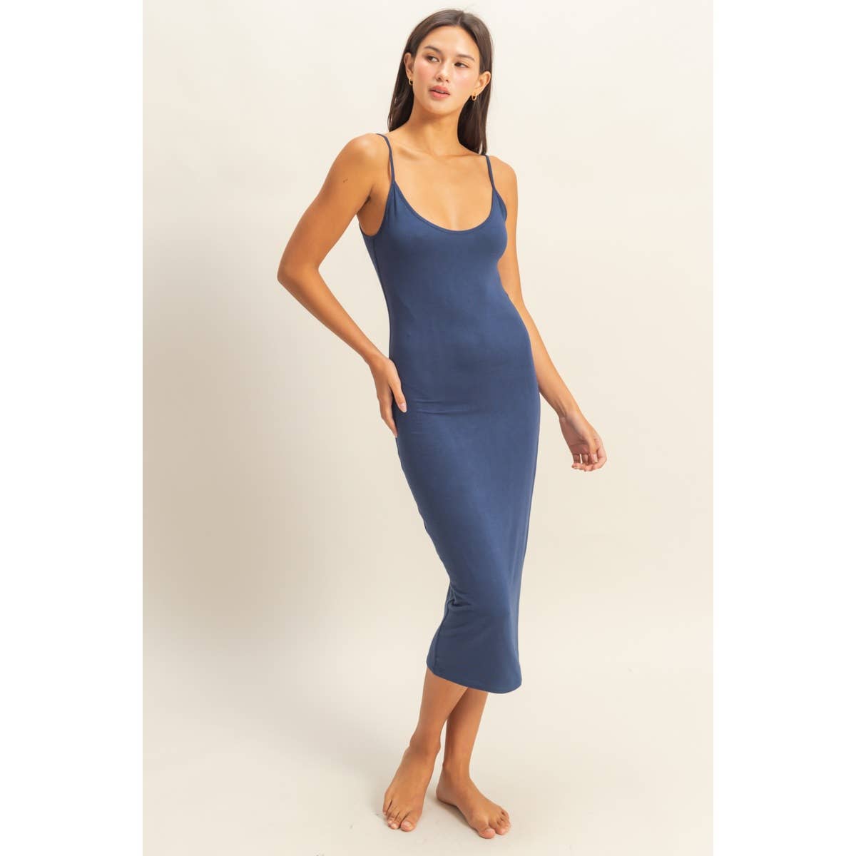 HYFVE -Bodycon Midi Cami Dress
