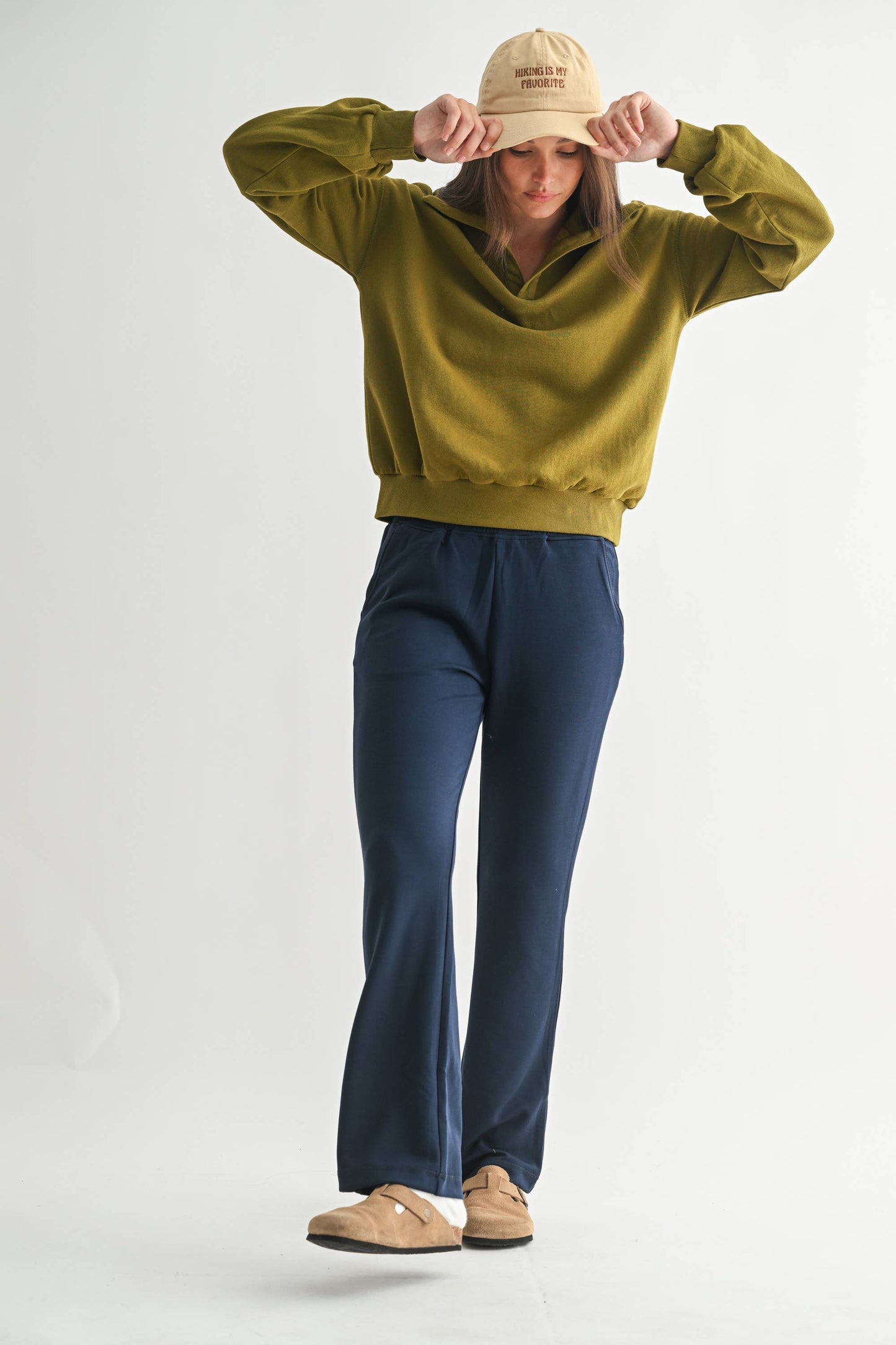Mono B - Lounge Layer Long Sleeve Collared Shirt