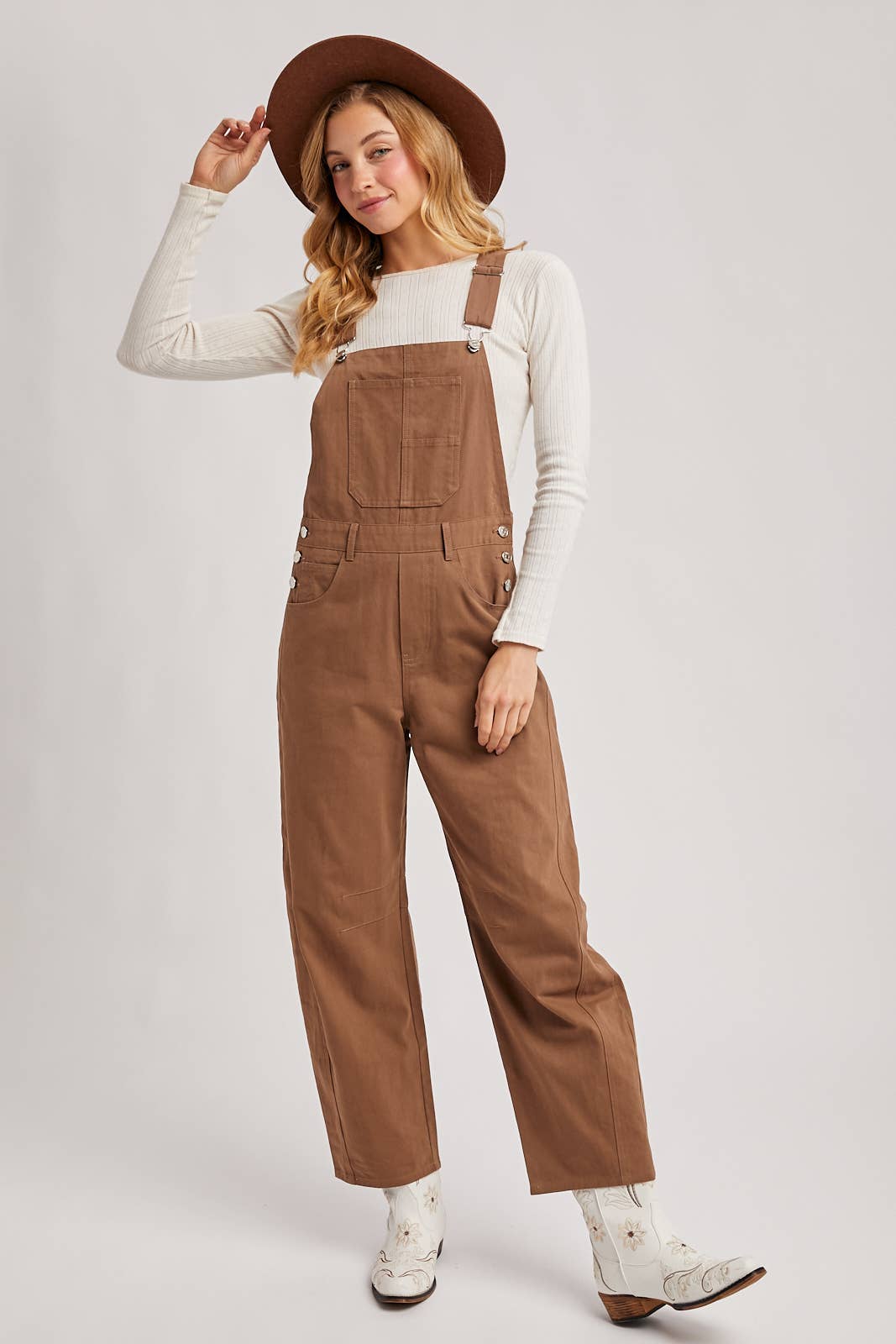 Bluivy - BARREL OVERALLS JUMPSUIT