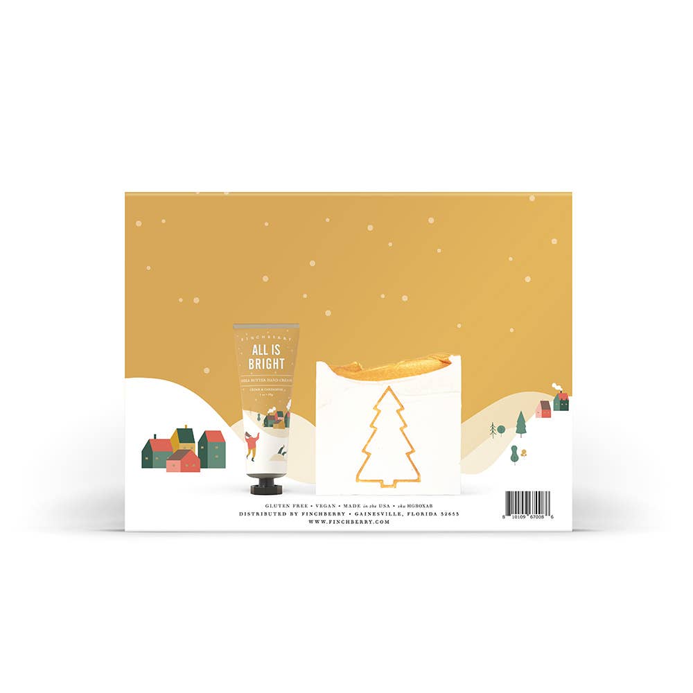 FinchBerry - All is Bright 2 Pc Soothing Bath & Body Holiday Gift Set