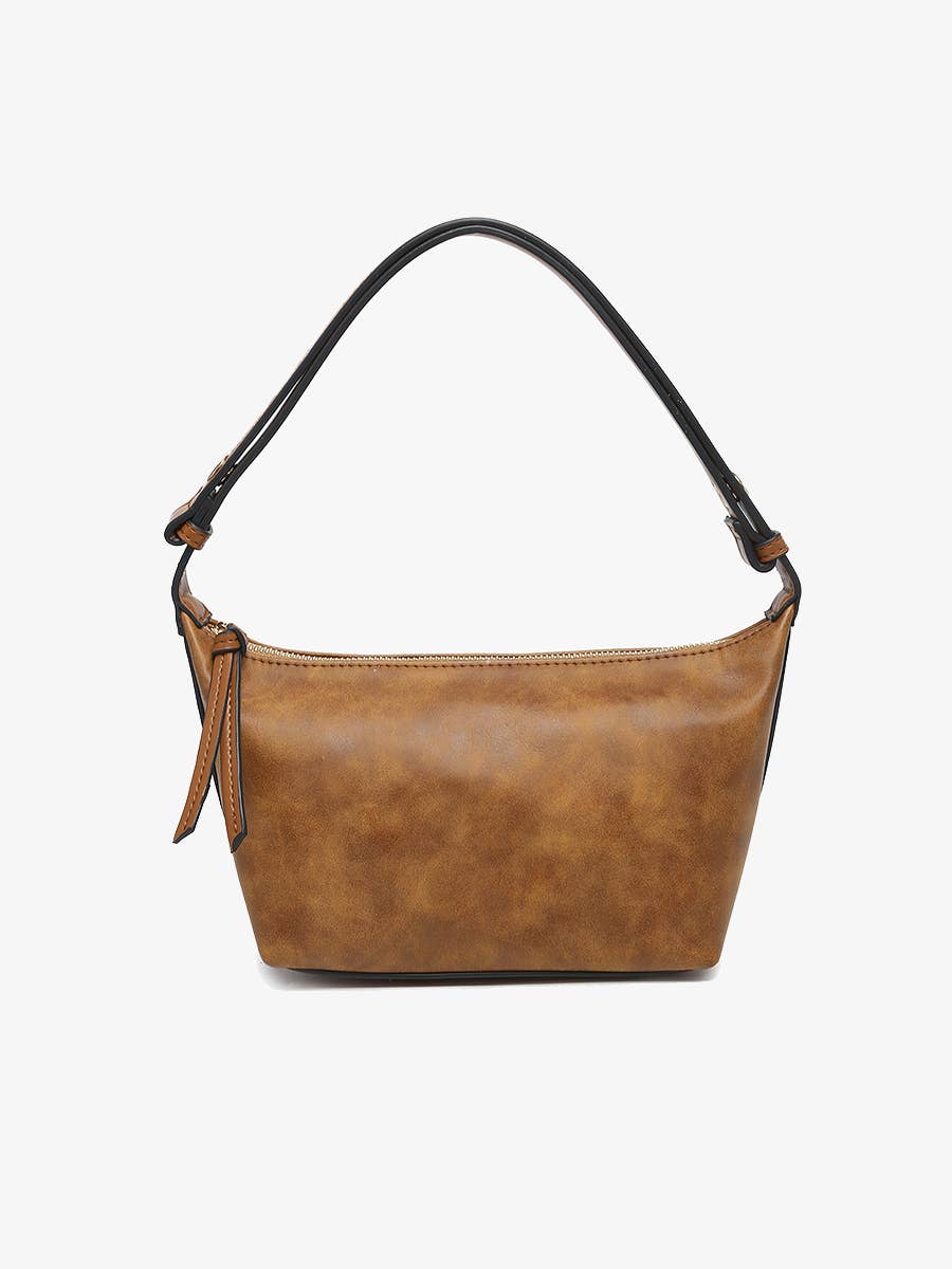 Jen & Co. - Vittoria Convertible Suede Shoulder Bag