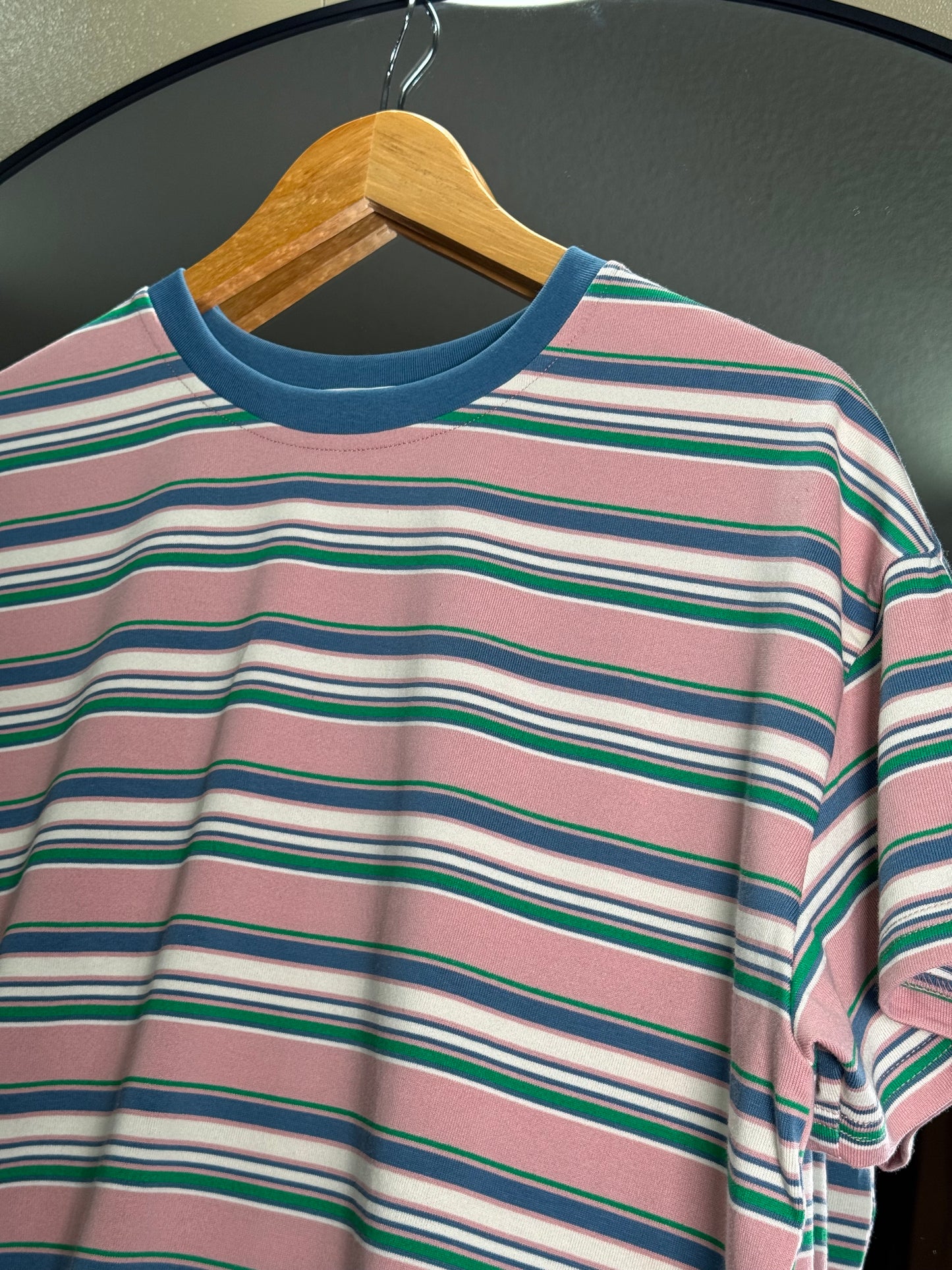 Wishlist Apparel - MULTICOLOR STRIPED KNIT TEE