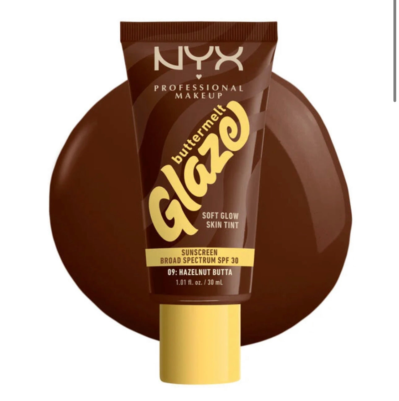 NYX Buttermelt Glaze soft glow skin tint SPF 30