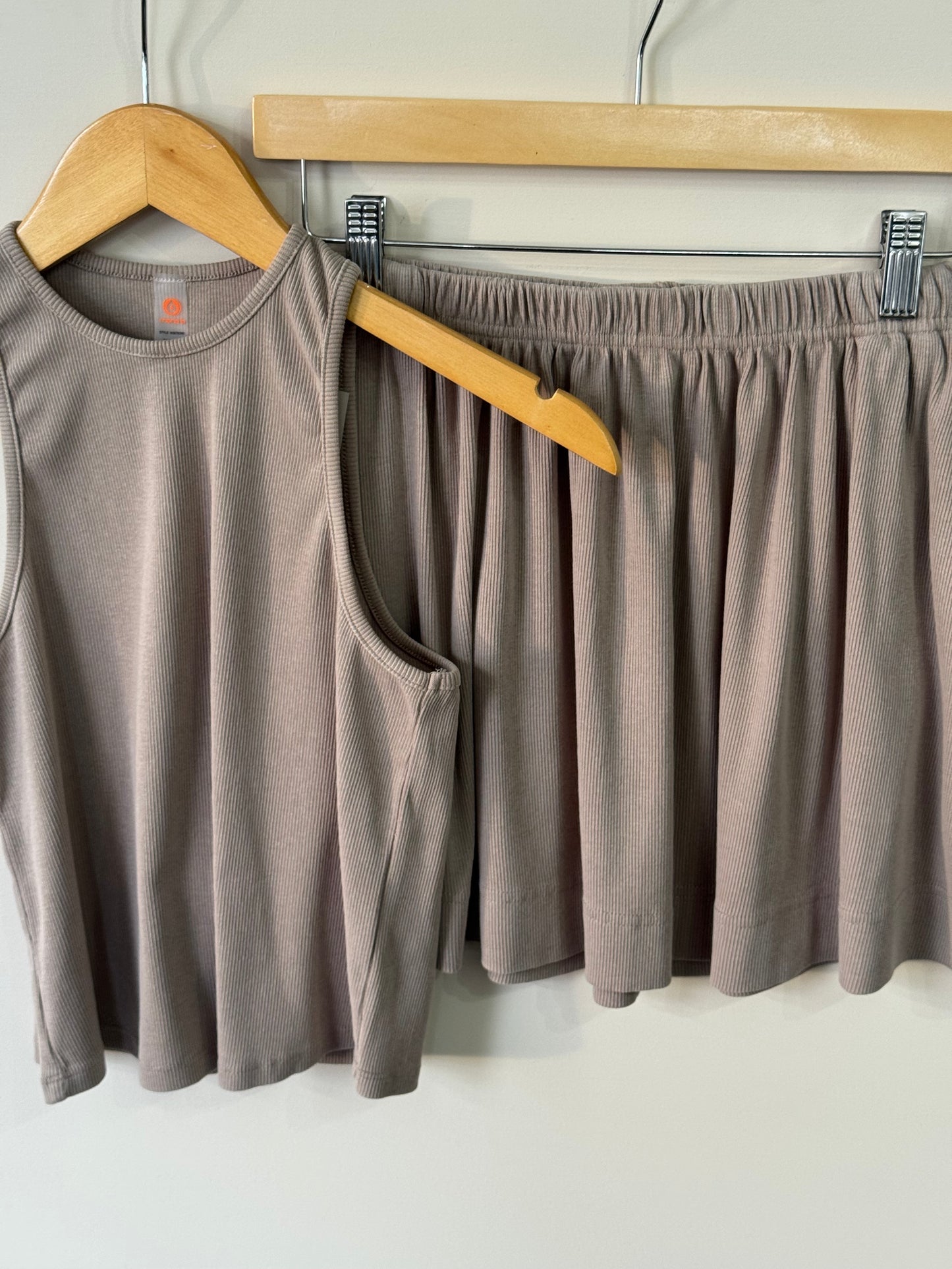 Mono B - Taupe Coastline Ultra High-neck Tank