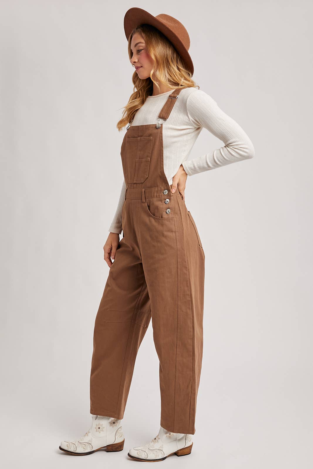 Bluivy - BARREL OVERALLS JUMPSUIT
