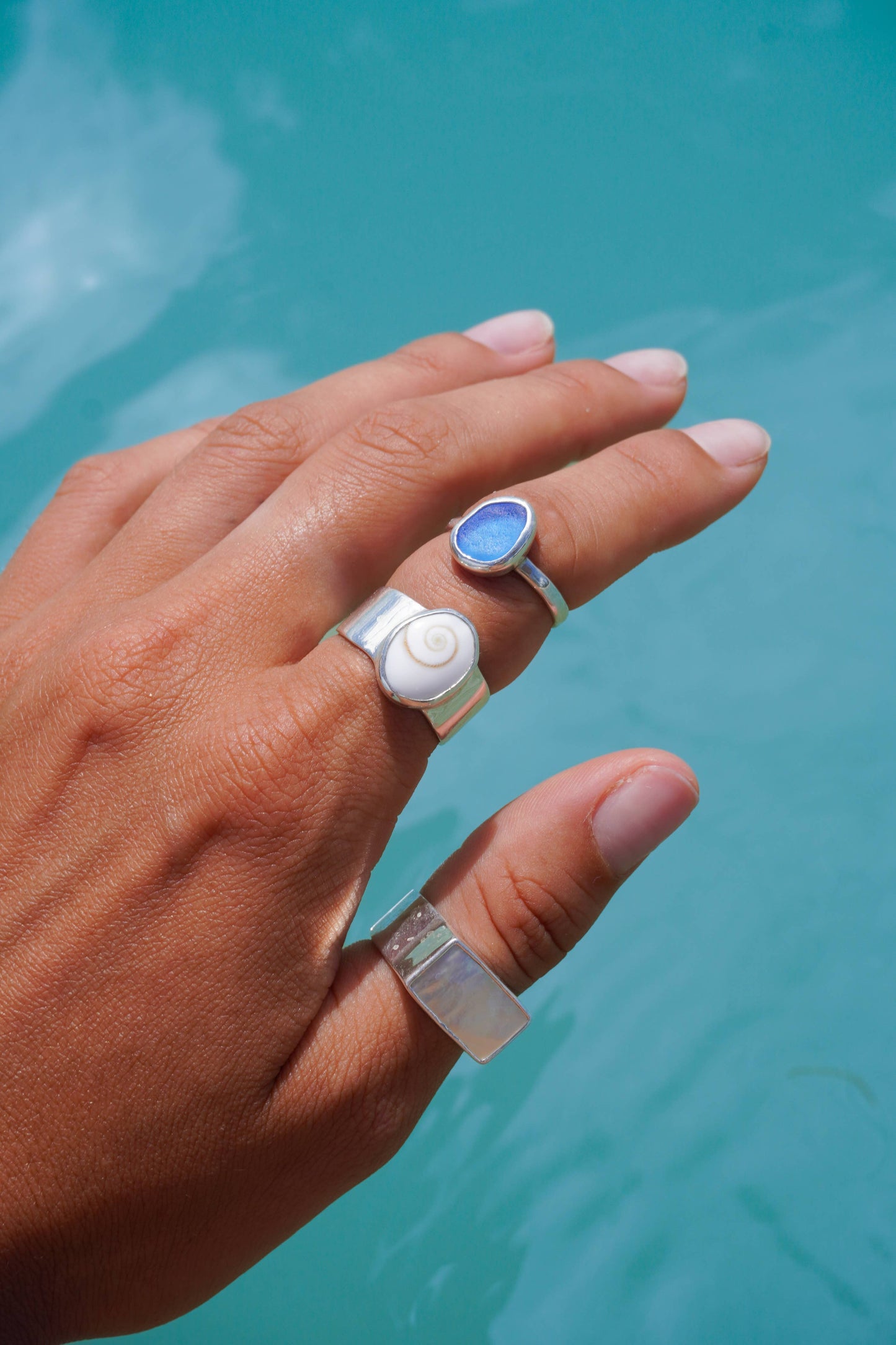 The Salty Gem - Nevaeh Ring - Shiva (Handmade)