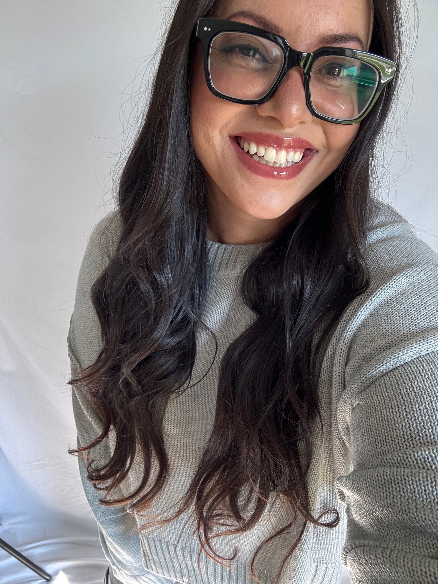 Gimme All Your Lovin oversized cozy round neck sweater