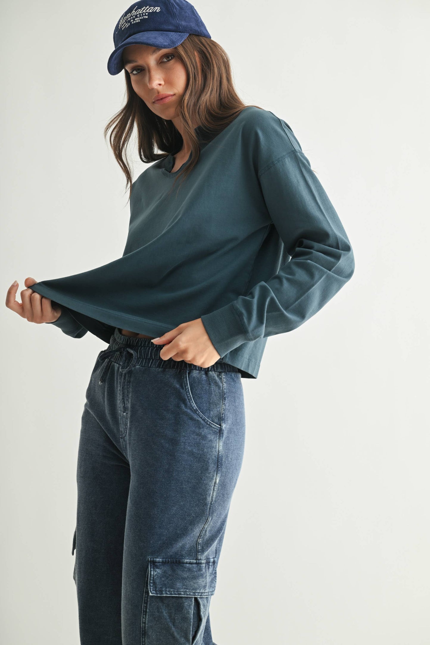 Mono B - Ridgeway Pima Cotton Long Sleeve