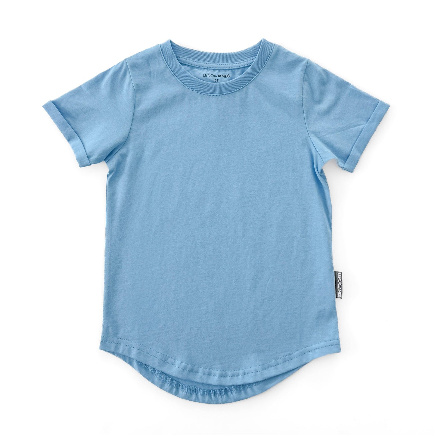 LENOX JAMES - BASIC TEE - SKY