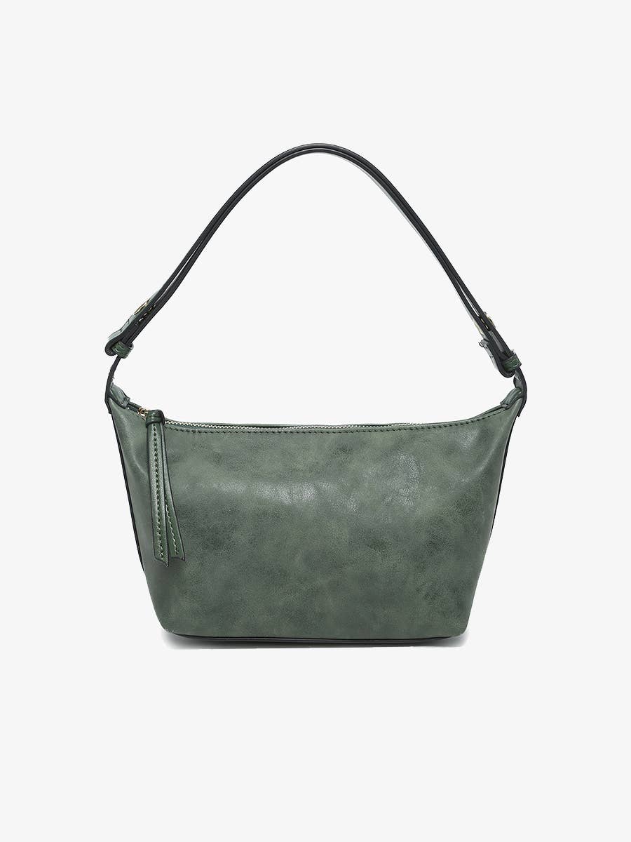 Jen & Co. - Vittoria Convertible Suede Shoulder Bag