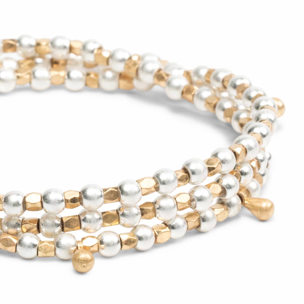 Scout Curated Wears - Metal Wrap - Classic/Teardrop/Silver & Gold