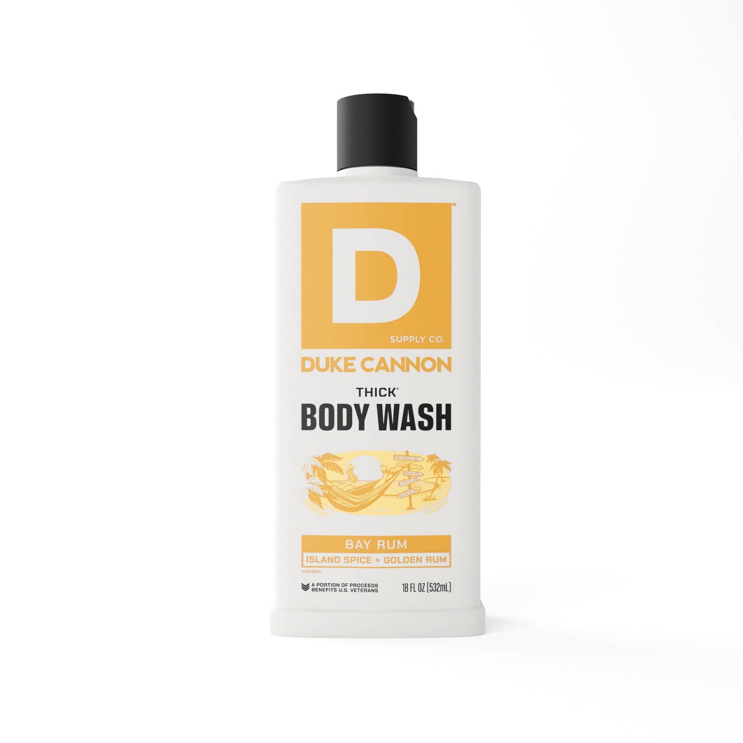THICK Body Wash Bay Rum 18oz