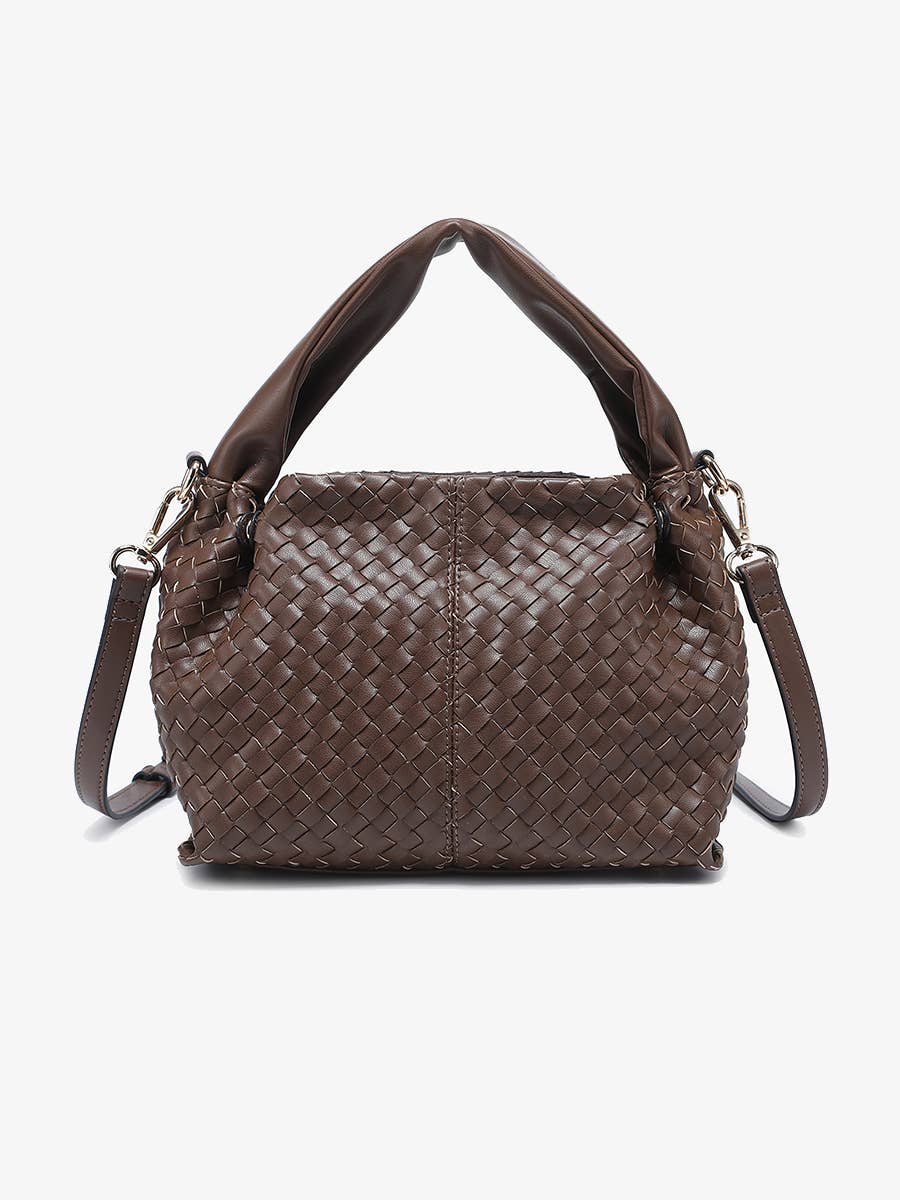 Jen & Co. - Charity Woven Crossbody Bag