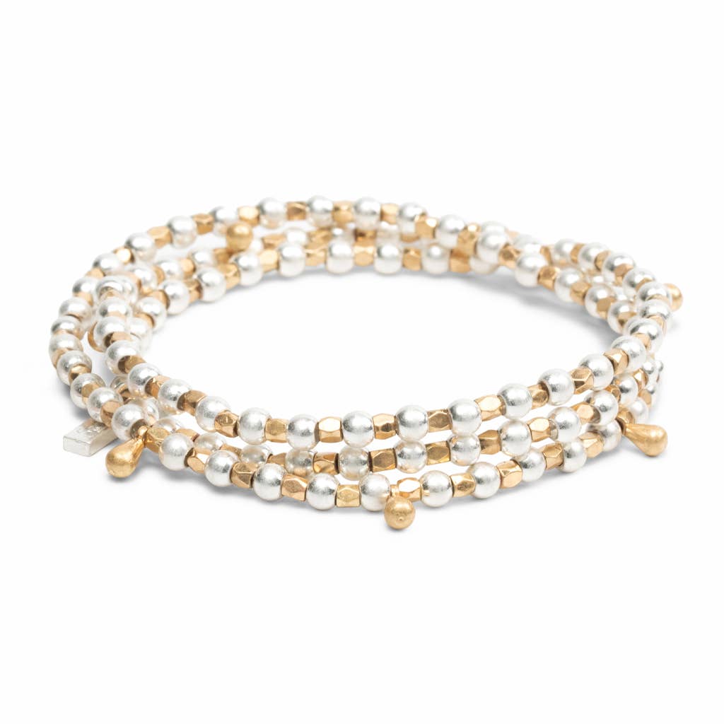 Scout Curated Wears - Metal Wrap - Classic/Teardrop/Silver & Gold