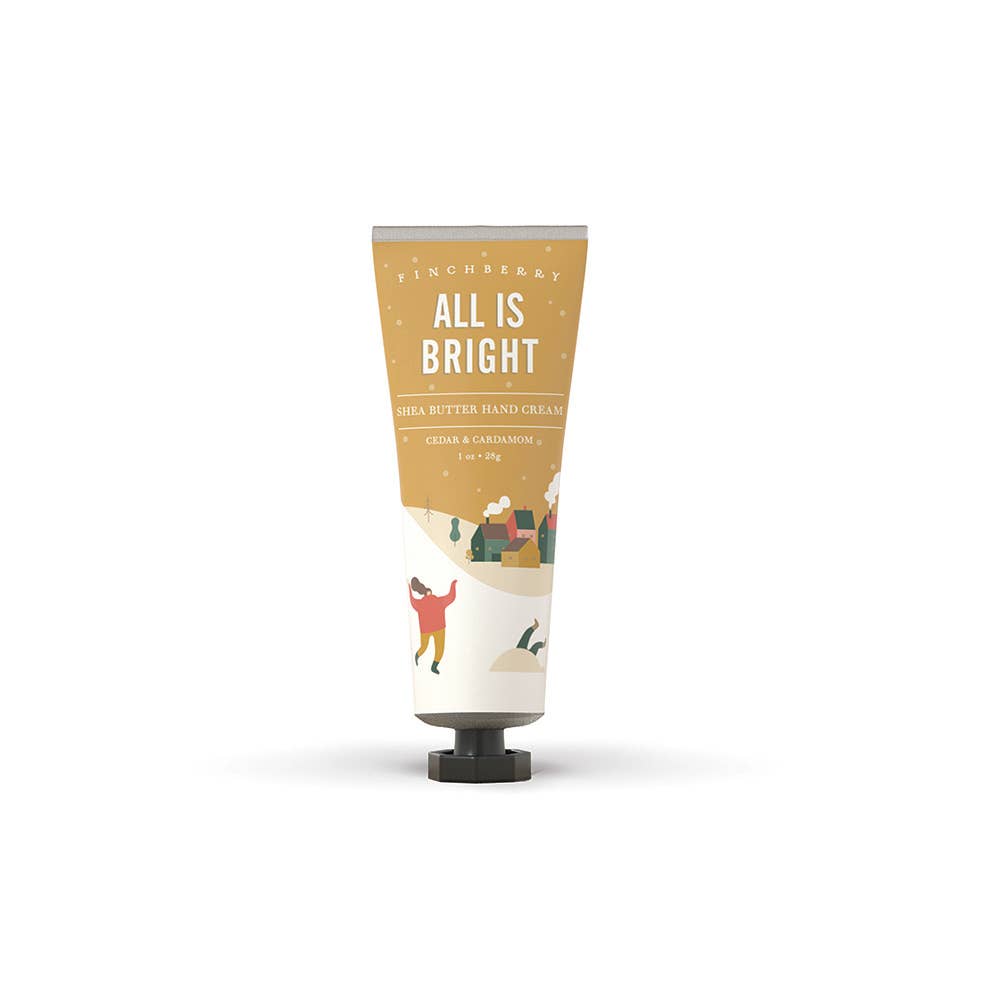 FinchBerry - All is Bright Hydrating Nourishing Holiday Travel Hand Cream