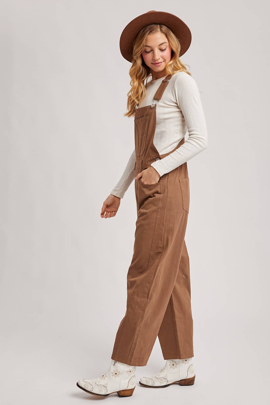 Bluivy - BARREL OVERALLS JUMPSUIT