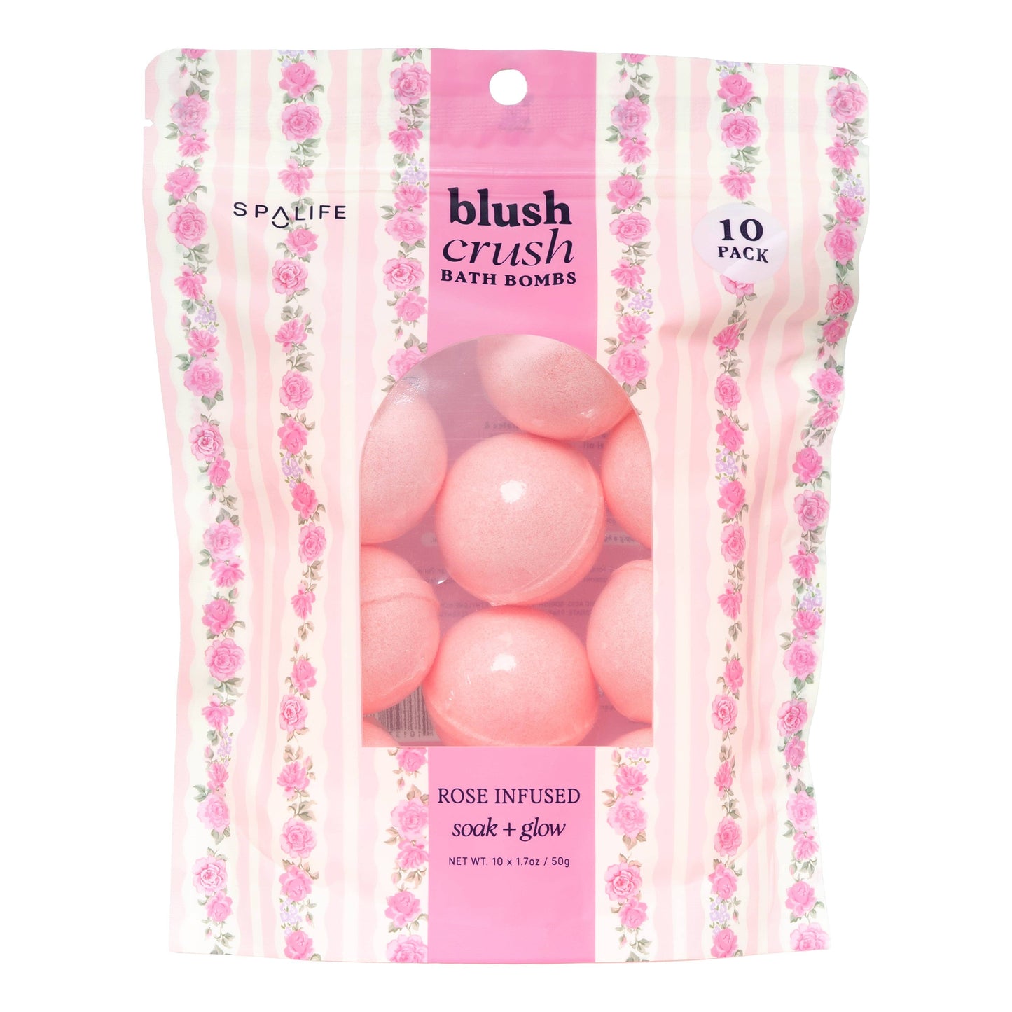 My Spa Life - Valentine’s Blush Crush Bath Bombs – 10 Pack