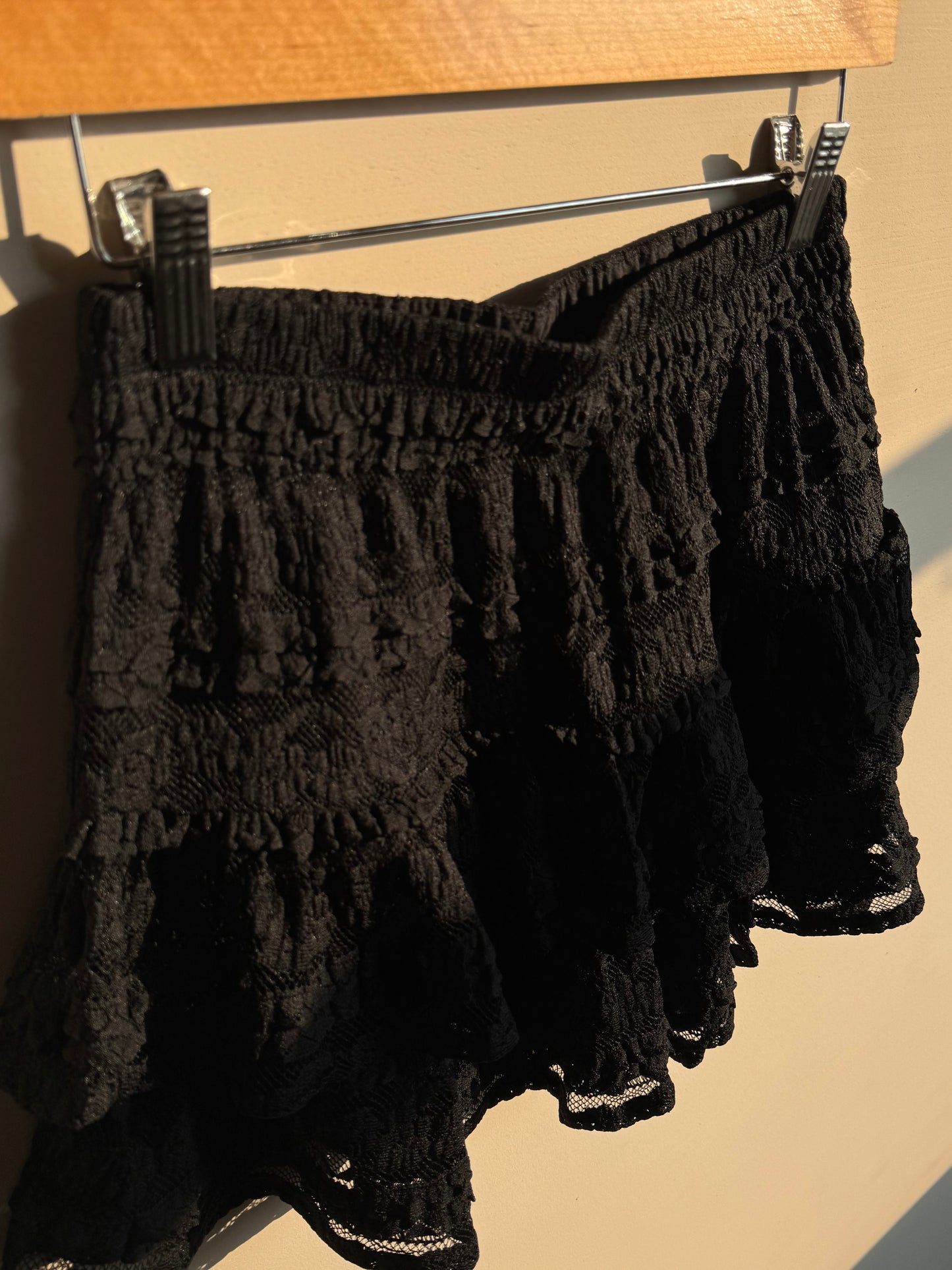 Dress Forum - Black Lace Skater Skort