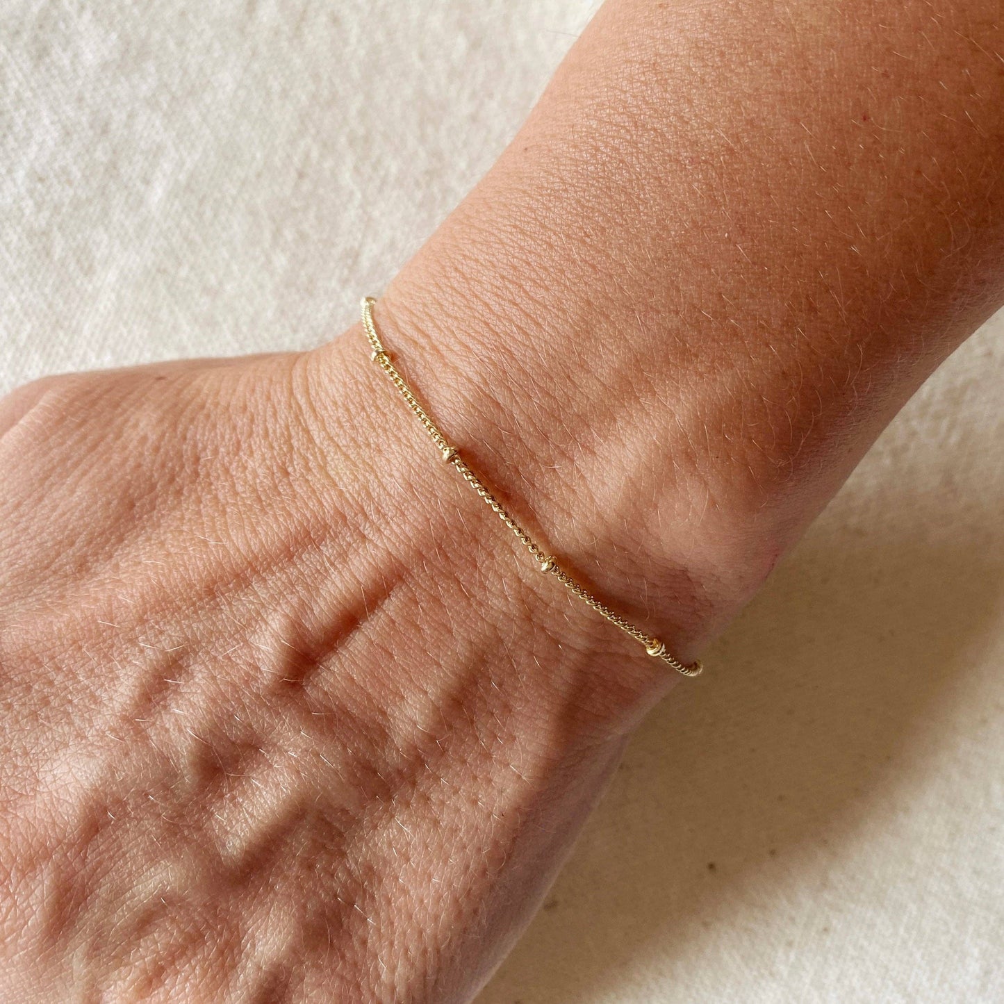 GoldFi - 18k Gold Filled Satellite Bracelet