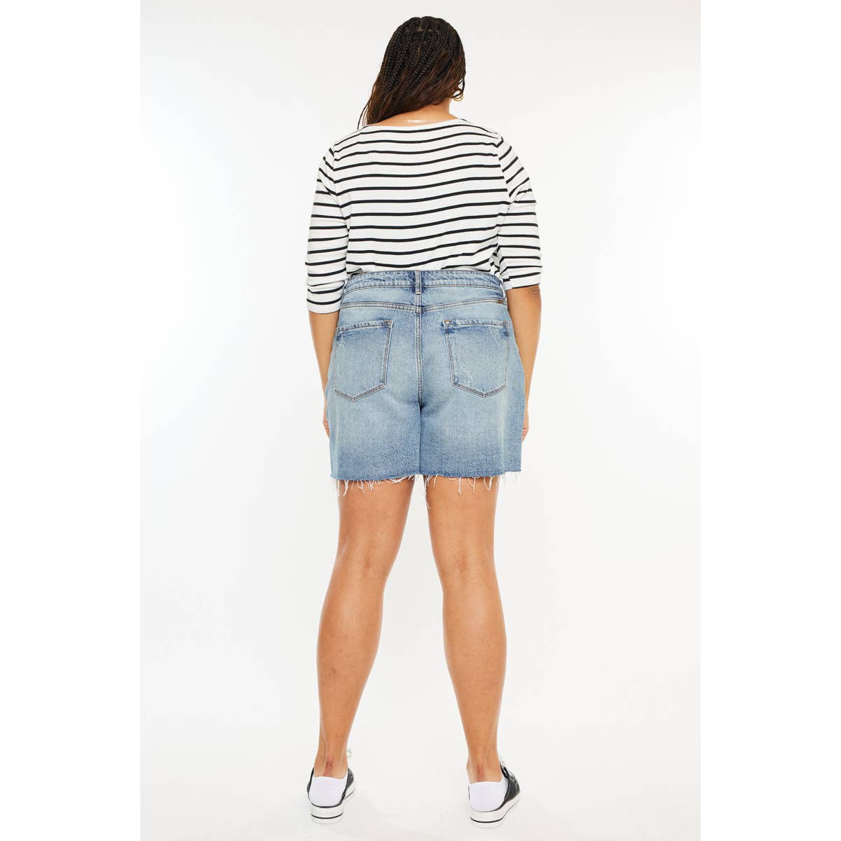 KanCan USA - plus size denim shorts