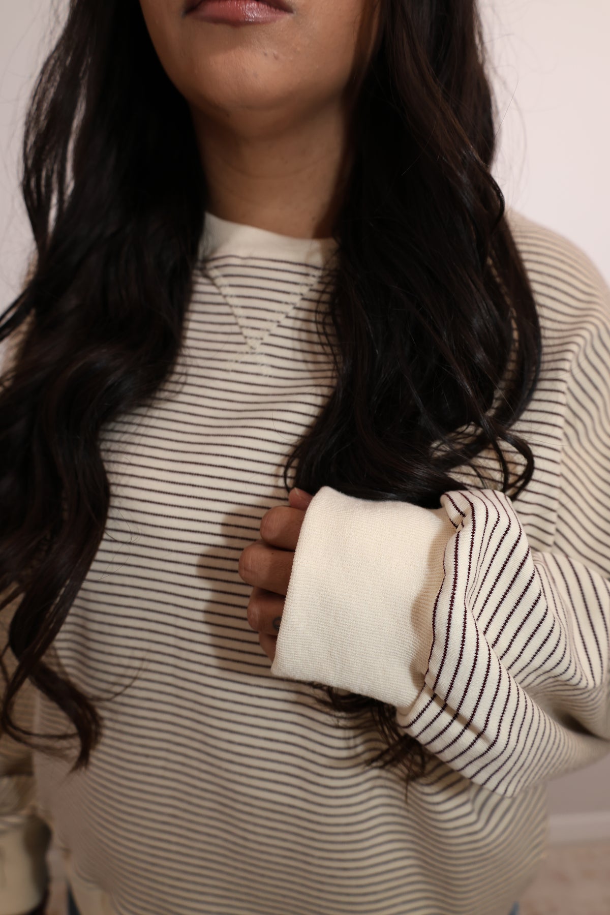 Told You So oversized pullover sweatshirt