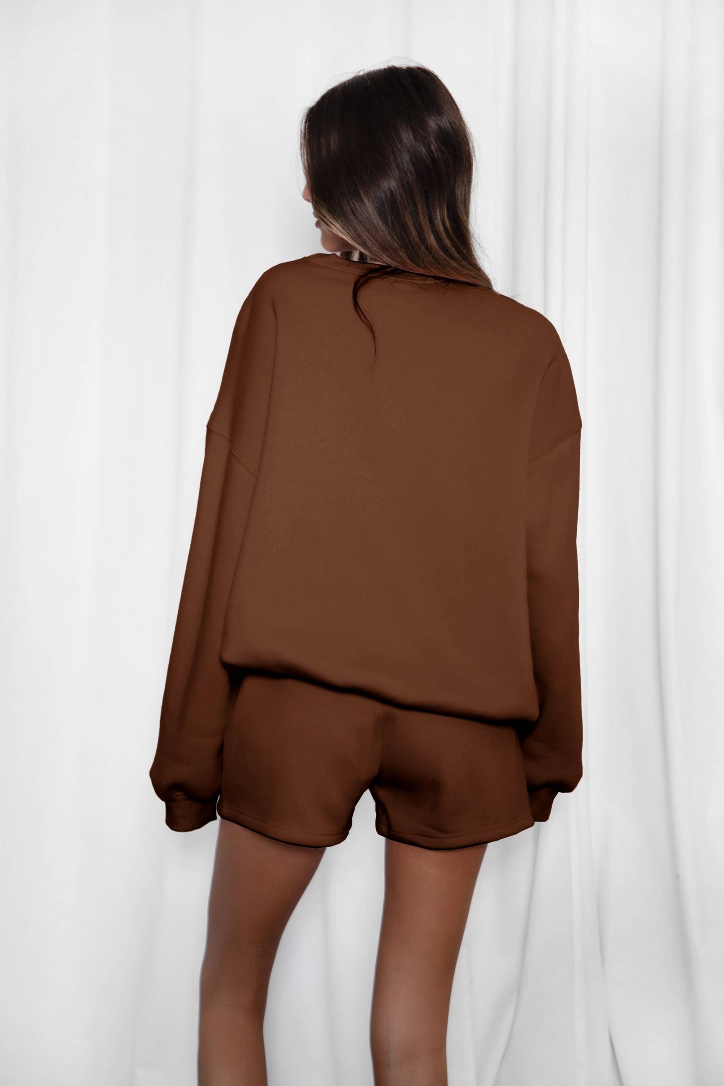 TICTOC - MOMO Casual High Waist Fleece Shorts